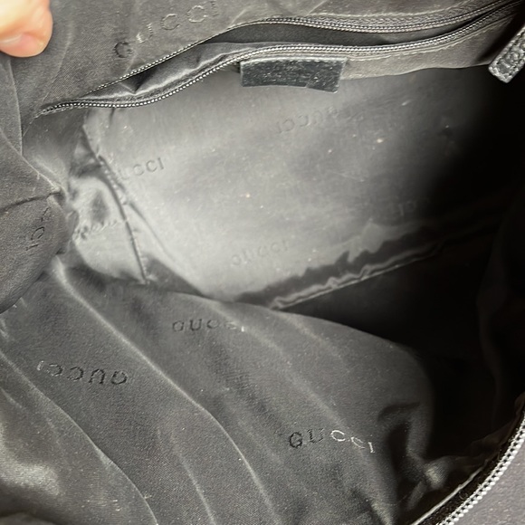 Gucci bamboo handle vintage bag authentic leather - Picture 5 of 16